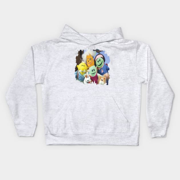 A Magical Journey with Nanalan Kids Hoodie by KhaledAhmed6249